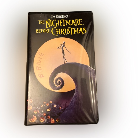 Tim Burton’s The Nightmare Before Christmas VHS vintage - Picture 1 of 10